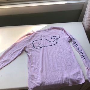 Vineyard Vines Longs Sleeve Pink Shirt